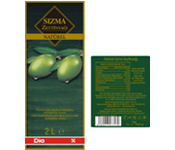 Zeytin ve Zeytinyağı Etiketi